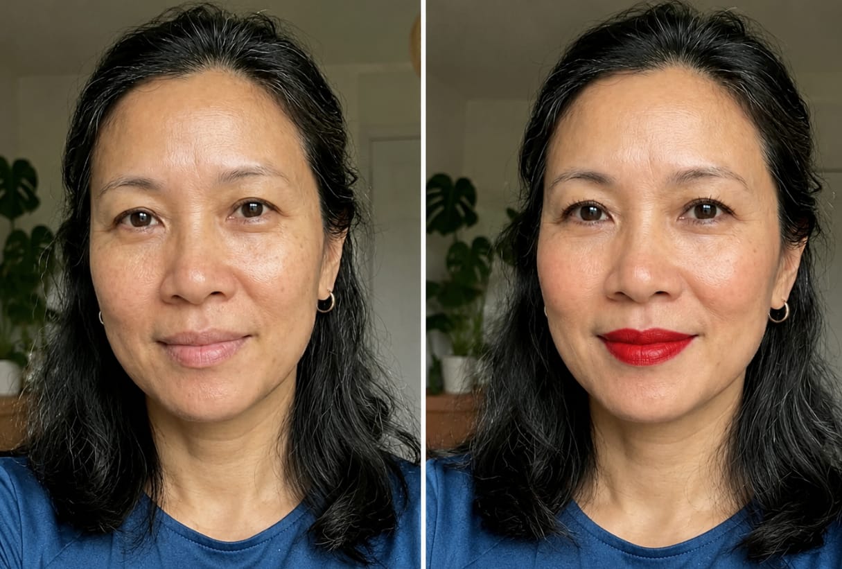 Customer photo review of Velvet Kiss Trio