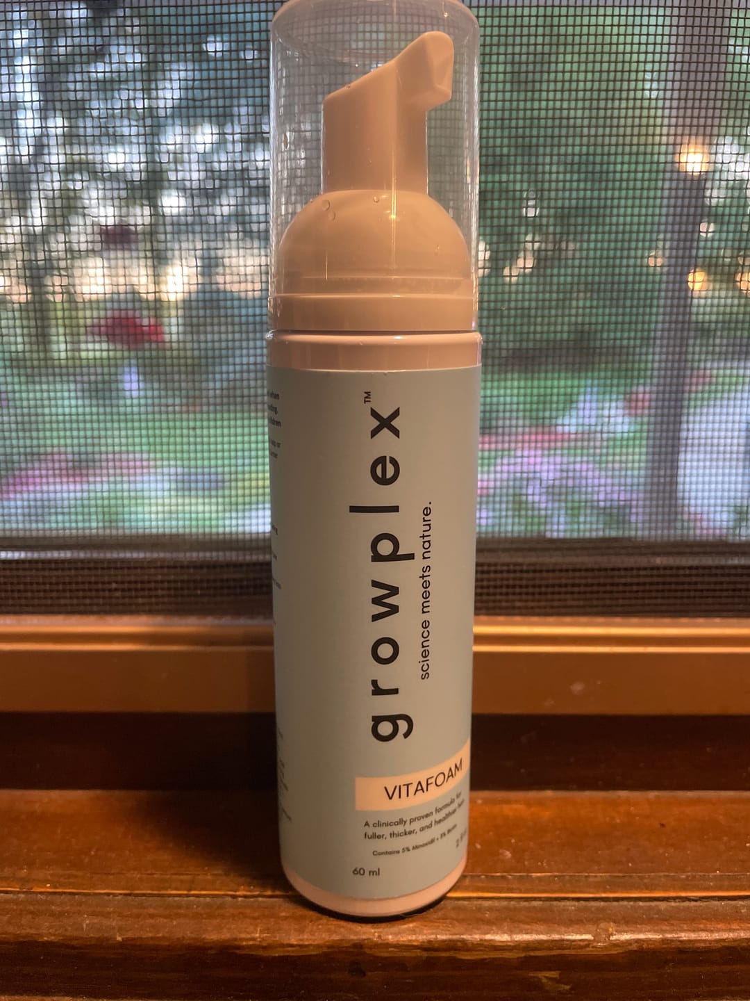 Customer photo review of VITAFOAM ™ Hair Growth Formula