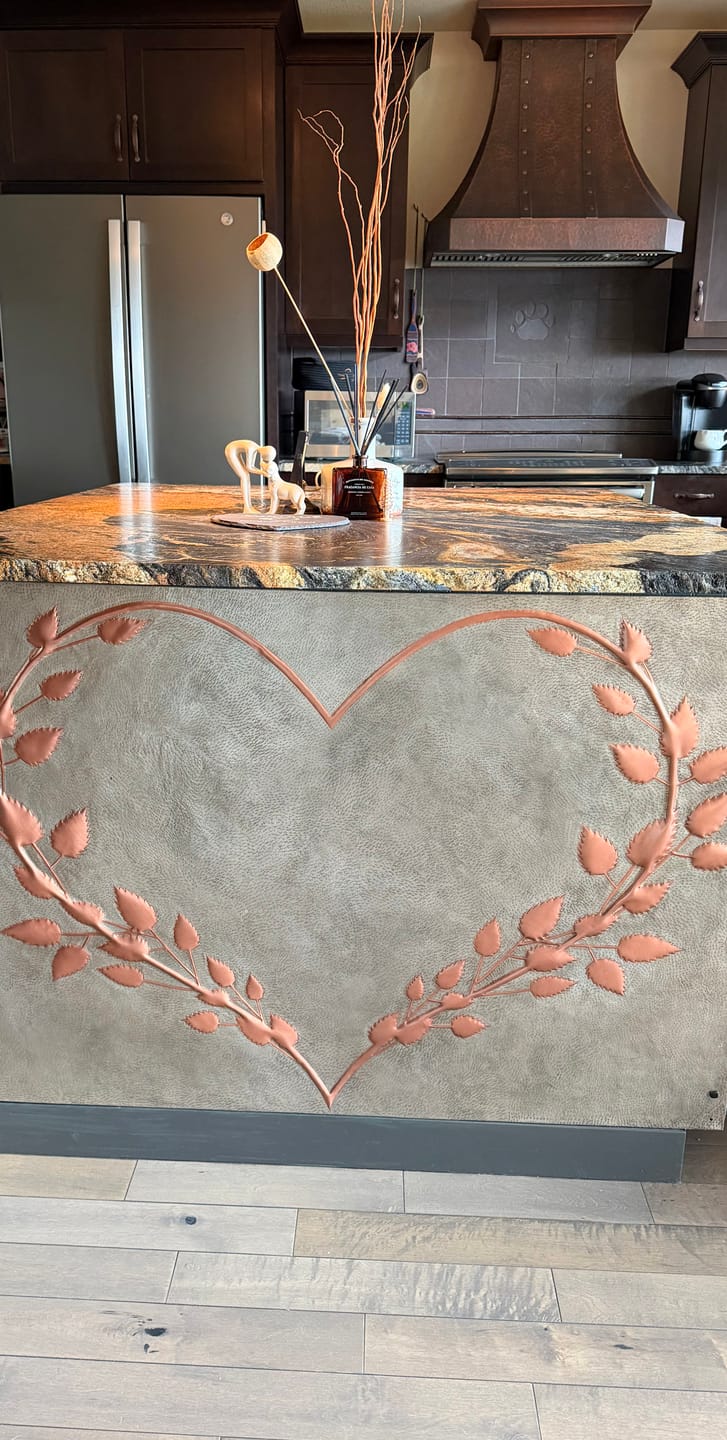 Customer photo review of Natuross Heart Wreath Panel