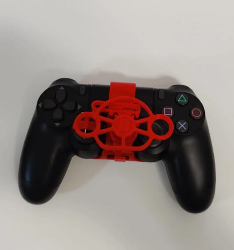 Customer photo review of Mini Steering Wheel for Xbox