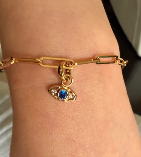 Customer photo review of Evil Eye Charm