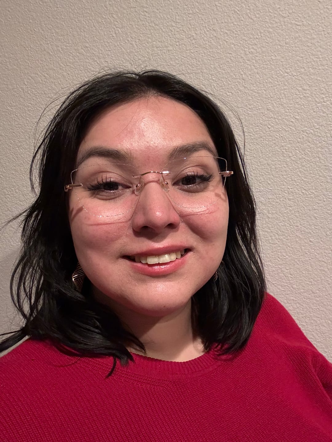 Customer photo review of Mitzy Eyeglasses