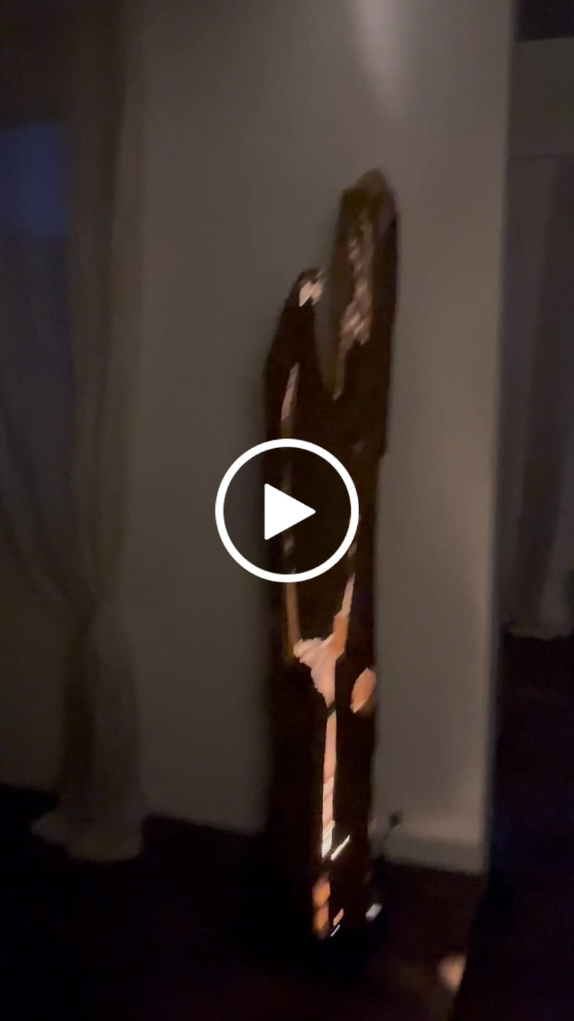 Customer video review of Teakholz Stehlampe ALMA | Höhe 180 cm