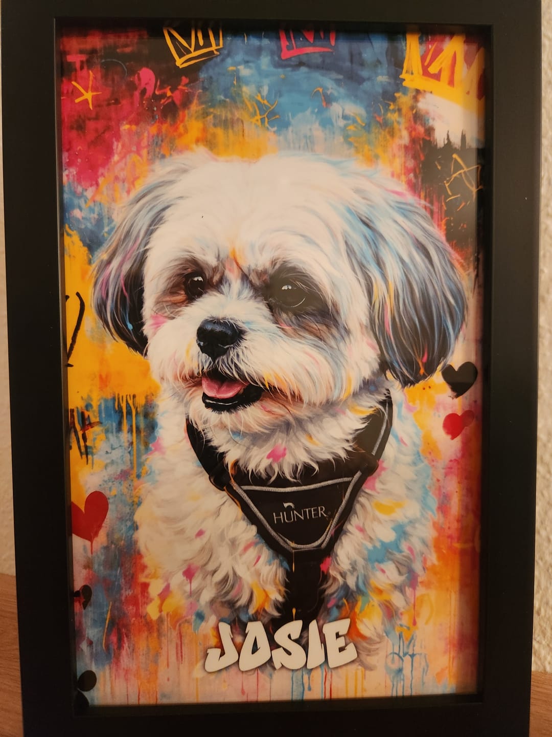 Customer photo review of Personalisiertes Poster - Graffiti