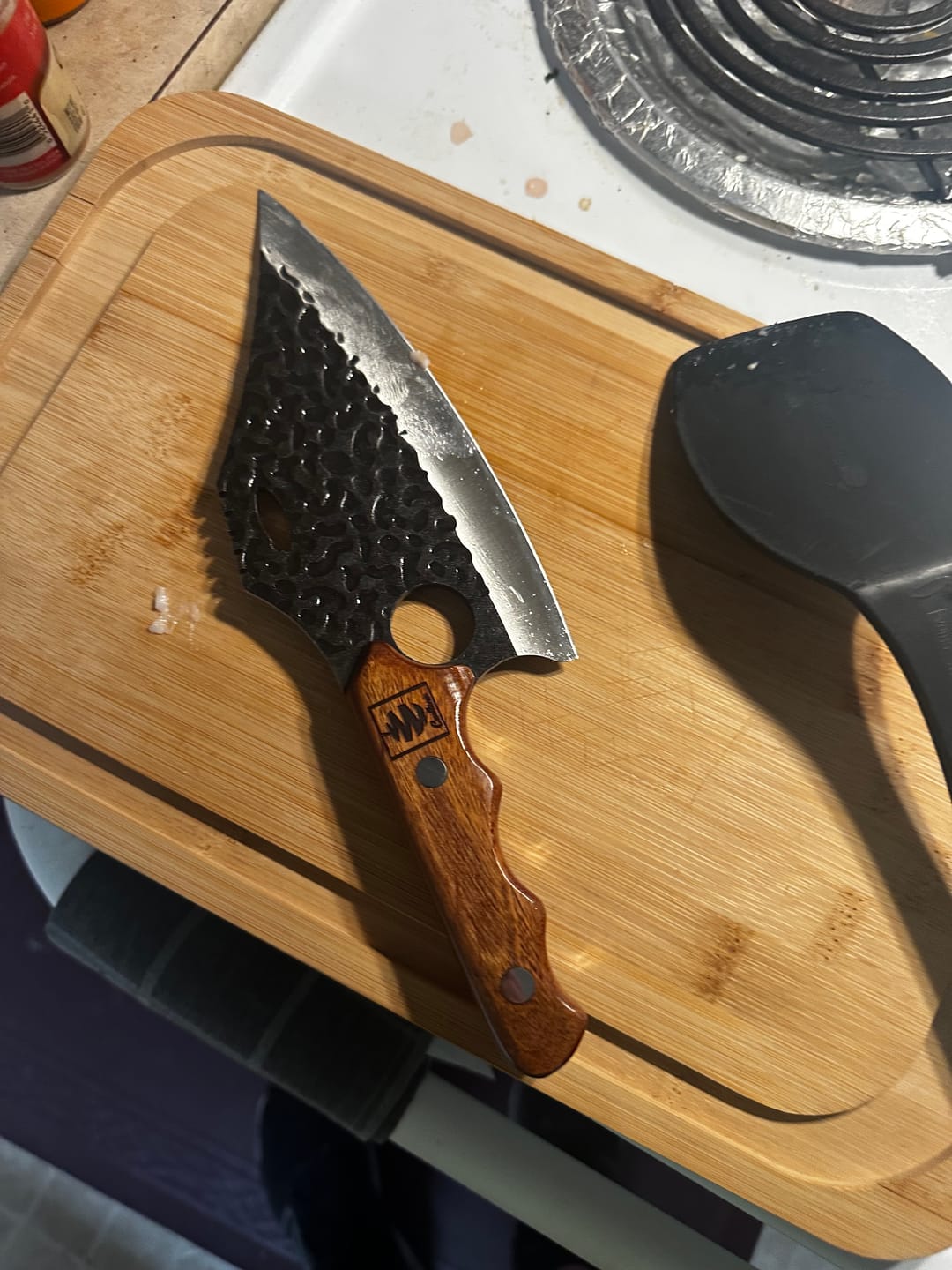 Customer photo review of Shark 5.8" Cleaver Knife