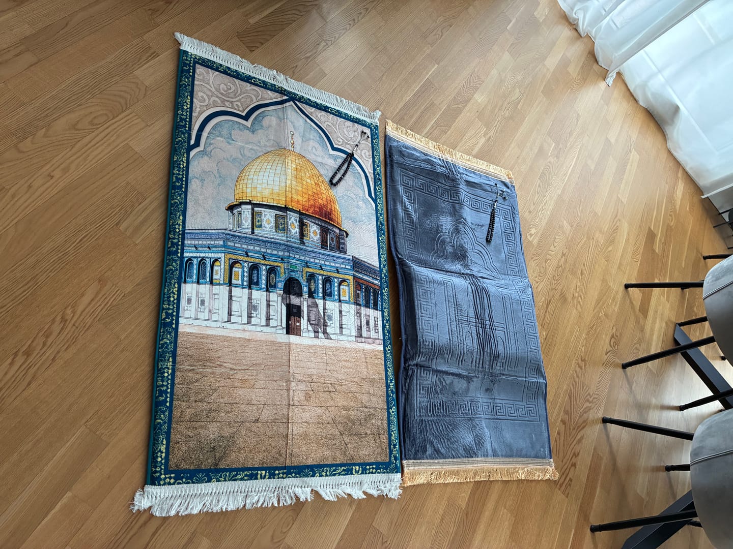 Customer photo review of Ergonomic Prayer Mat with Raised Cushion