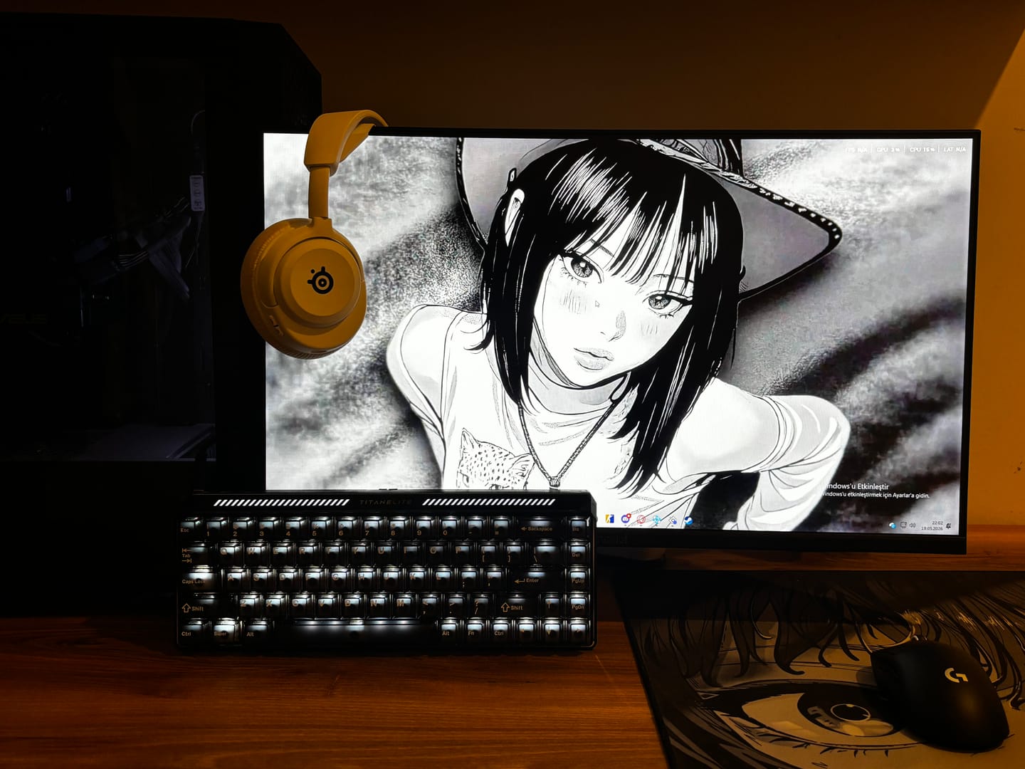 Customer photo review of FGG Madlions Titan 68 Turbo Klavye (Manyetik Switch / HE)