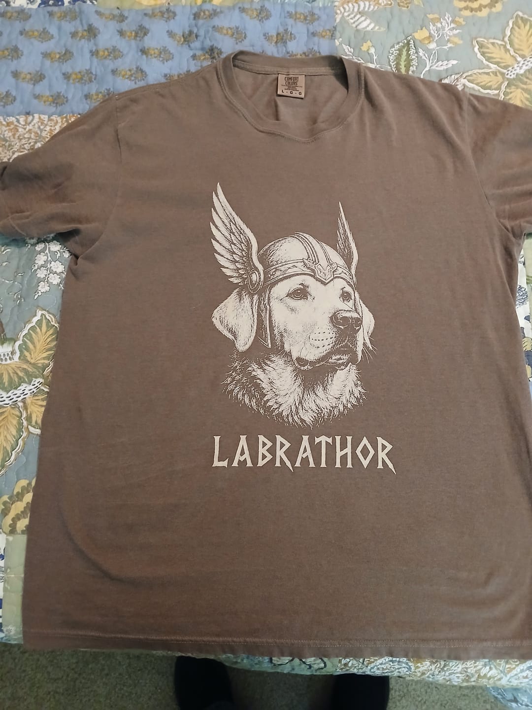 Customer photo review of Labrathor Premium Tee