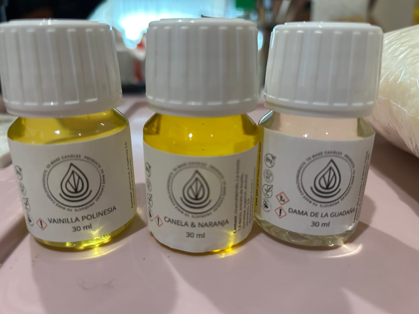 Customer photo review of Fragancia CANELA & NARANJA