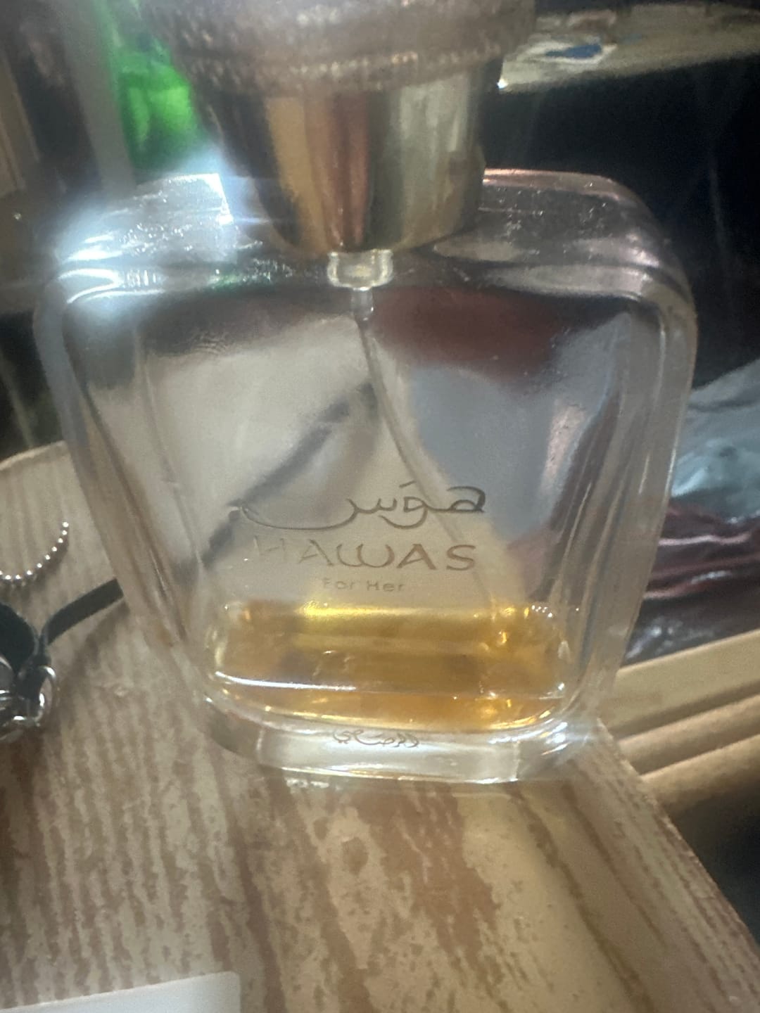 Customer photo review of Rasasi Hawas for Women Eau de Parfum Spray - 3.4 oz