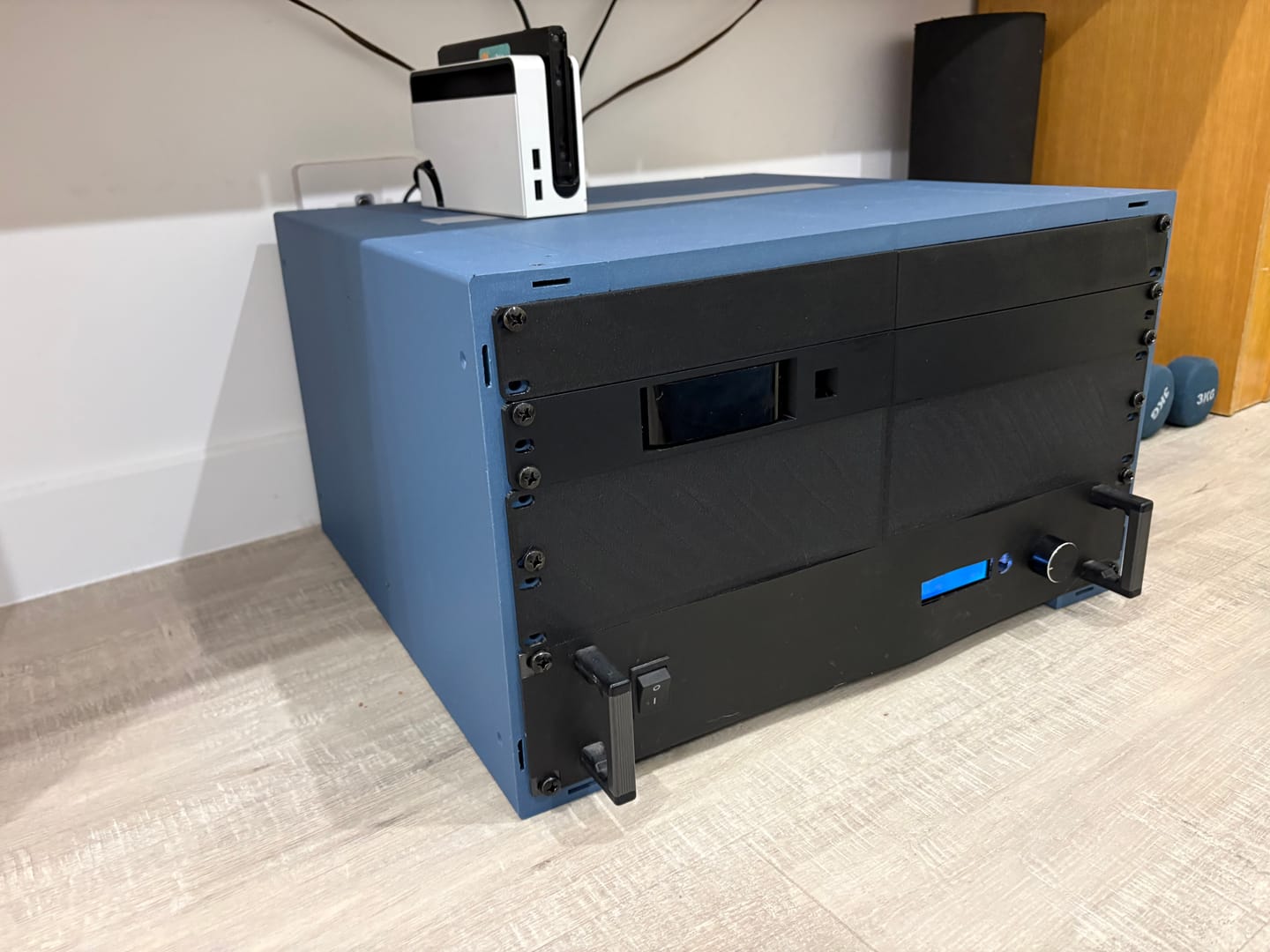 Customer photo review of Apple TV Rack Mount (Modular)