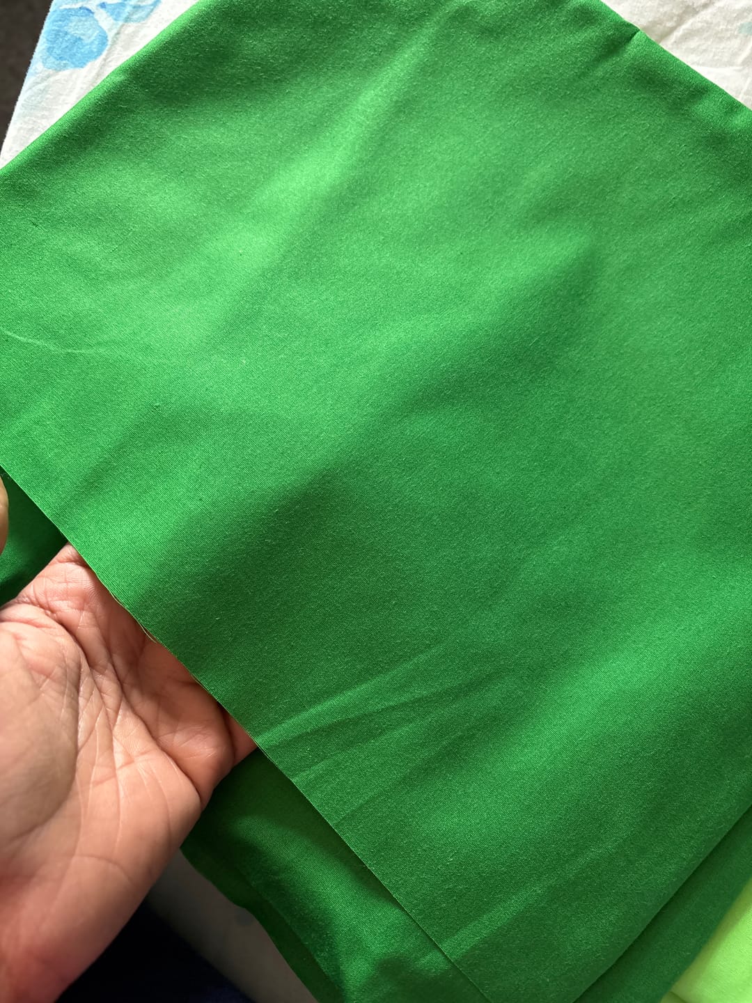 Customer photo review of Plain Polycotton Fabric