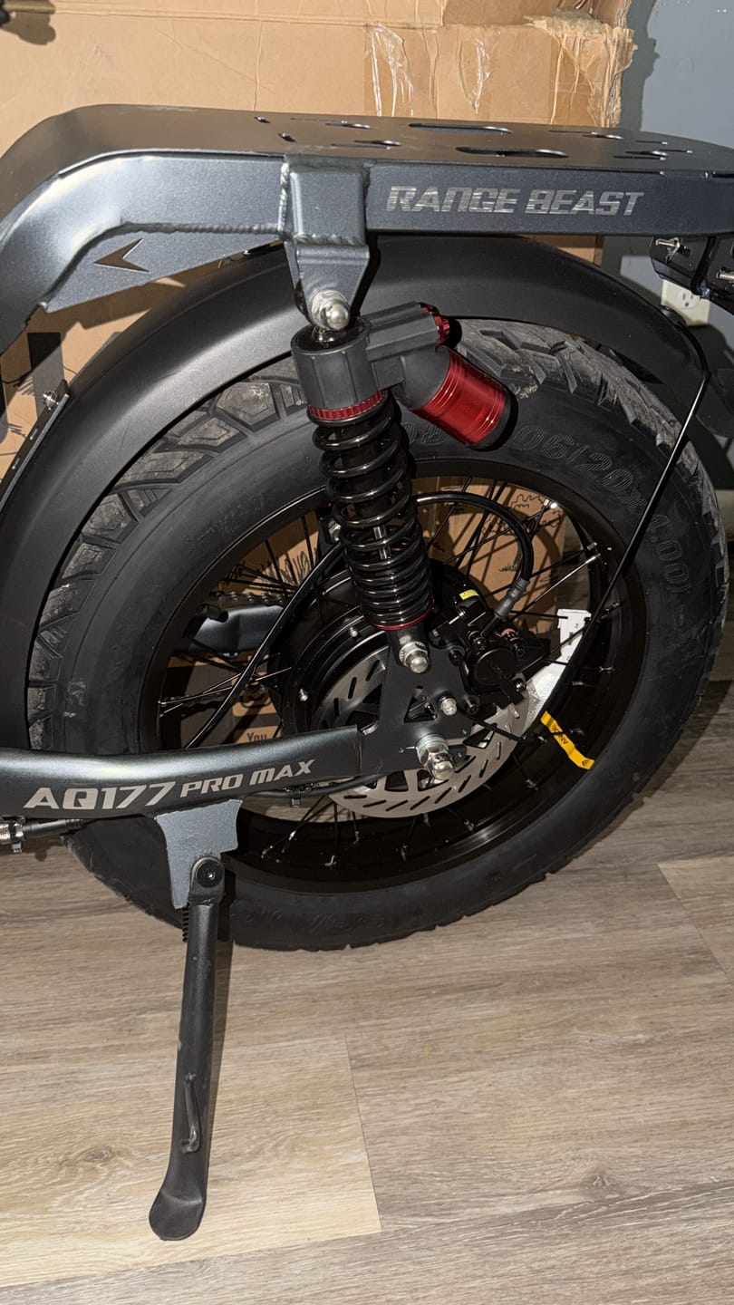 Customer photo review of AQ177 Pro Max eBike