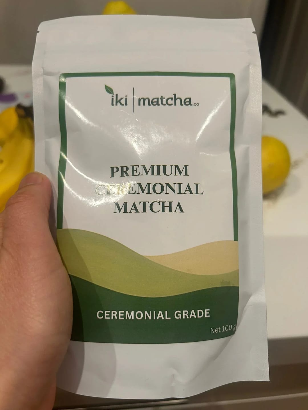 Customer photo review of Kagoshima Ceremonial Matcha First Harvest