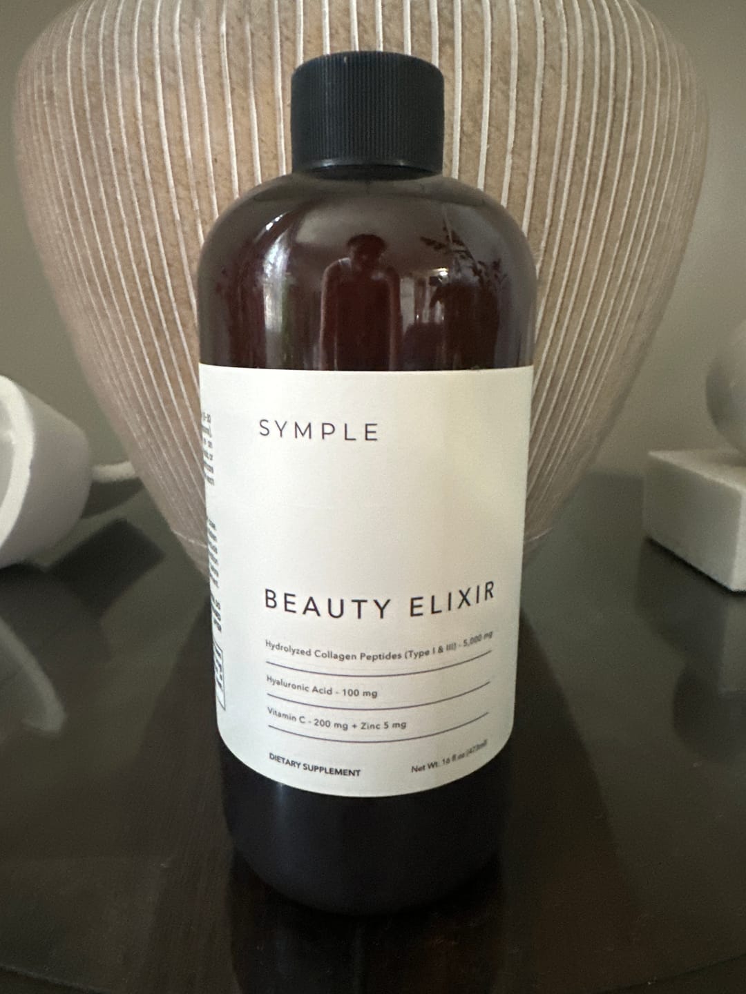 Customer photo review of Beauty Elixir - Liquid Collagen