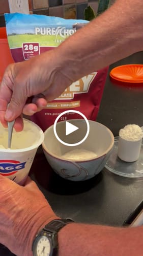 Customer video review of Whey Protein Isolate with Organic Vanilla