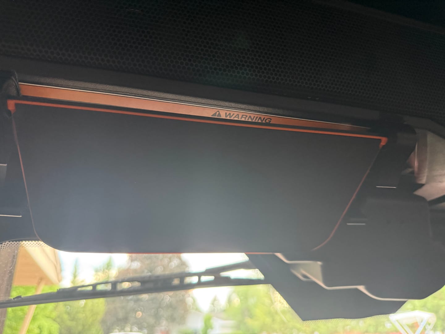 Customer photo review of EZ-Visor Universal UTV Sun Visor