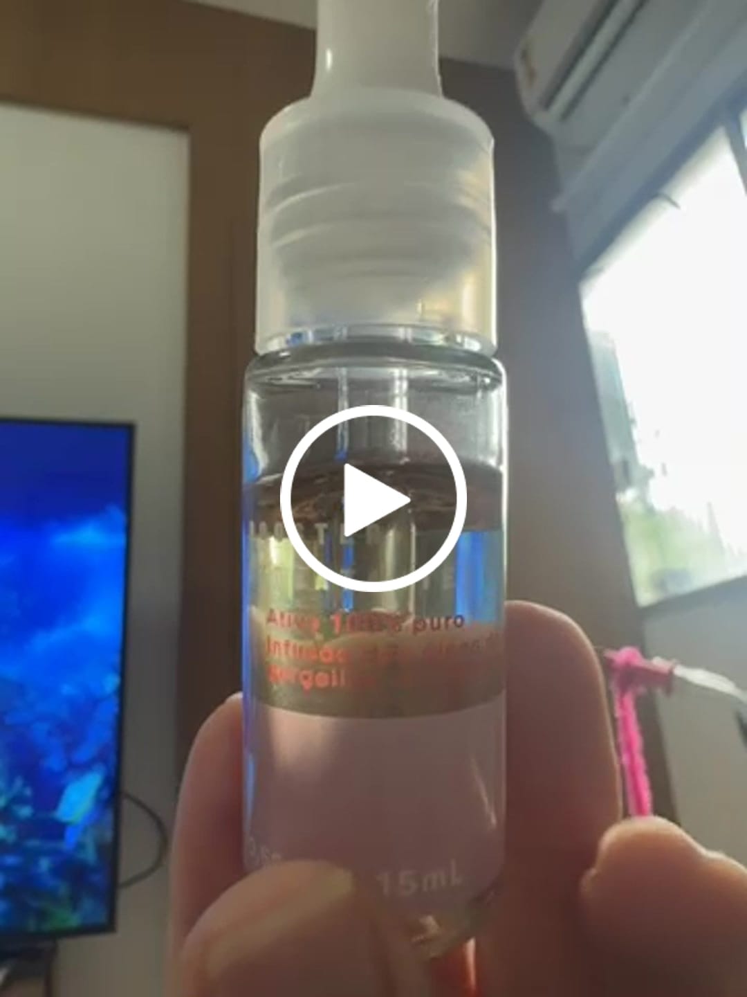 Customer video review of booster hidratante