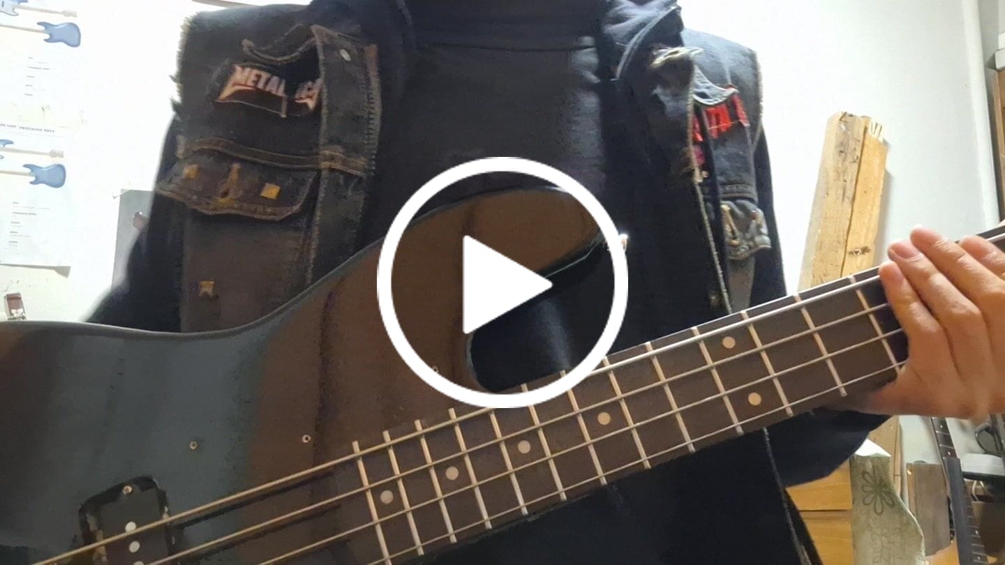 Customer video review of Perilla Jazz Bass Tono Negro H89