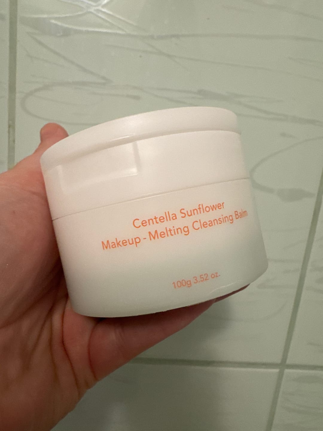 Customer photo review of Attīrošs balzams Haruharu Wonder Centella Sunflower Makeup Melting Cleansing Balm