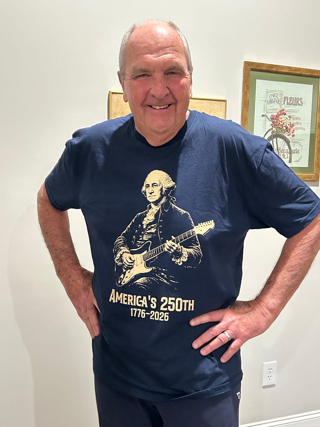 Customer photo review of Washington 250 T-Shirt