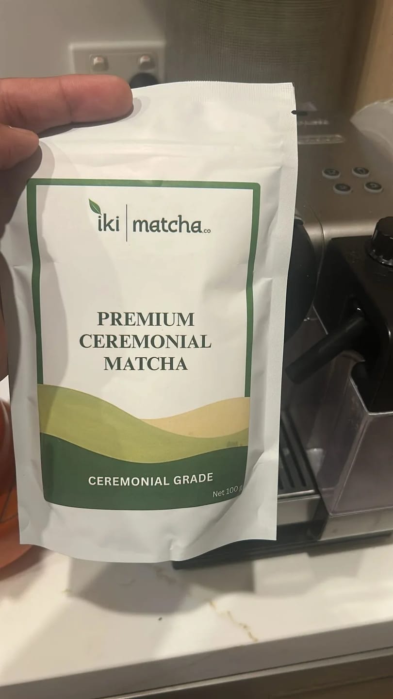 Customer photo review of Kagoshima Ceremonial Matcha First Harvest