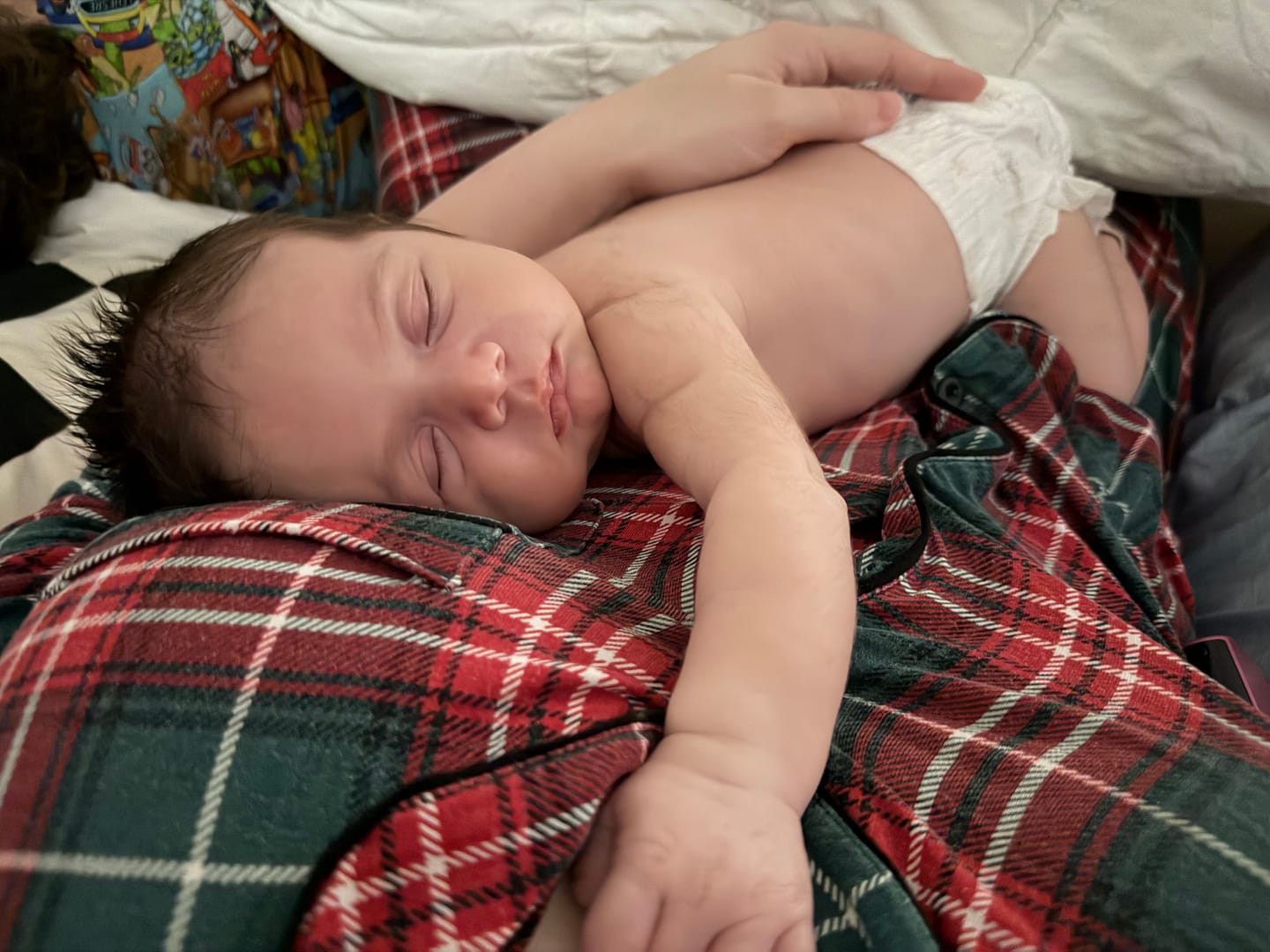 Customer photo review of Bamboo Blanket in Jagger x Venice