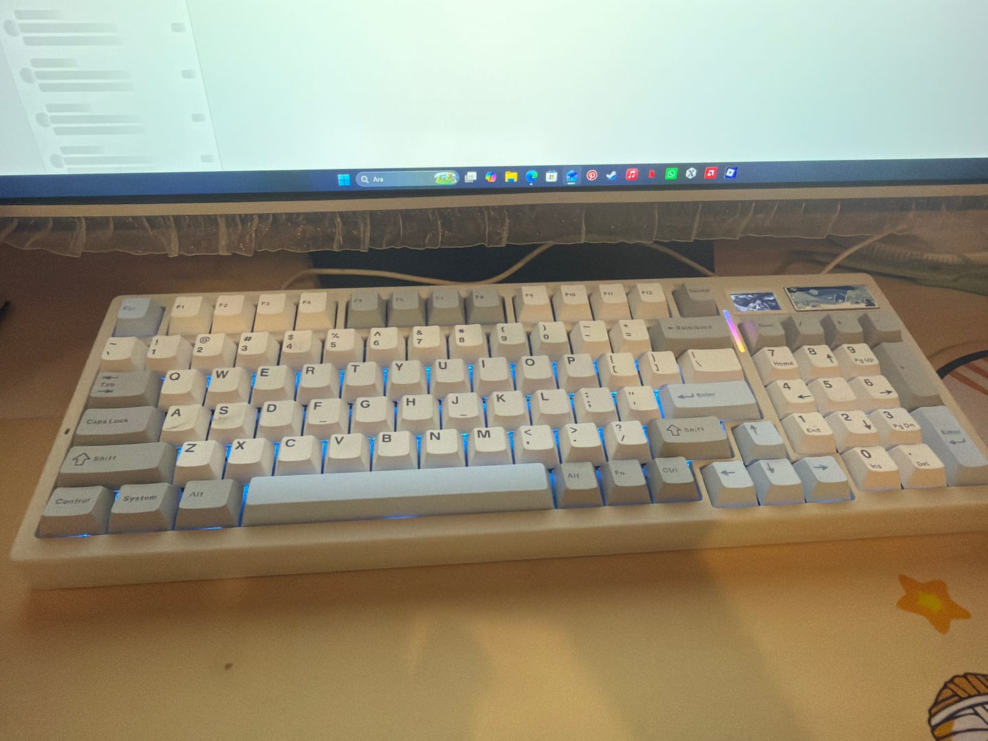 Customer photo review of YUNZII IF99 Mekanik Klavye