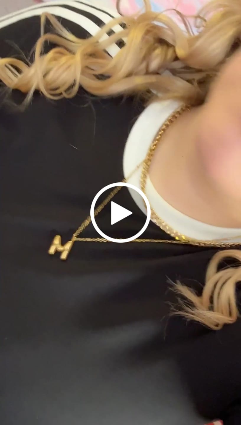 Customer video review of Bubble Letter Initial Necklace (Bundle)