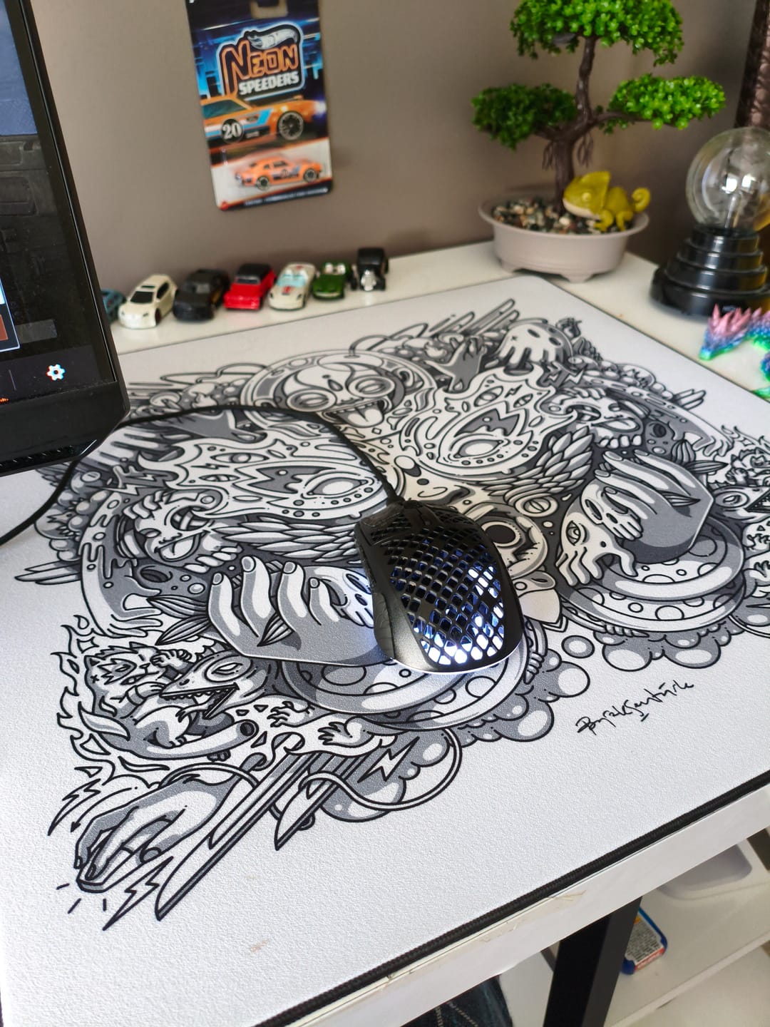 Customer photo review of Wraith Spirit of Aim Pro Mousepad
