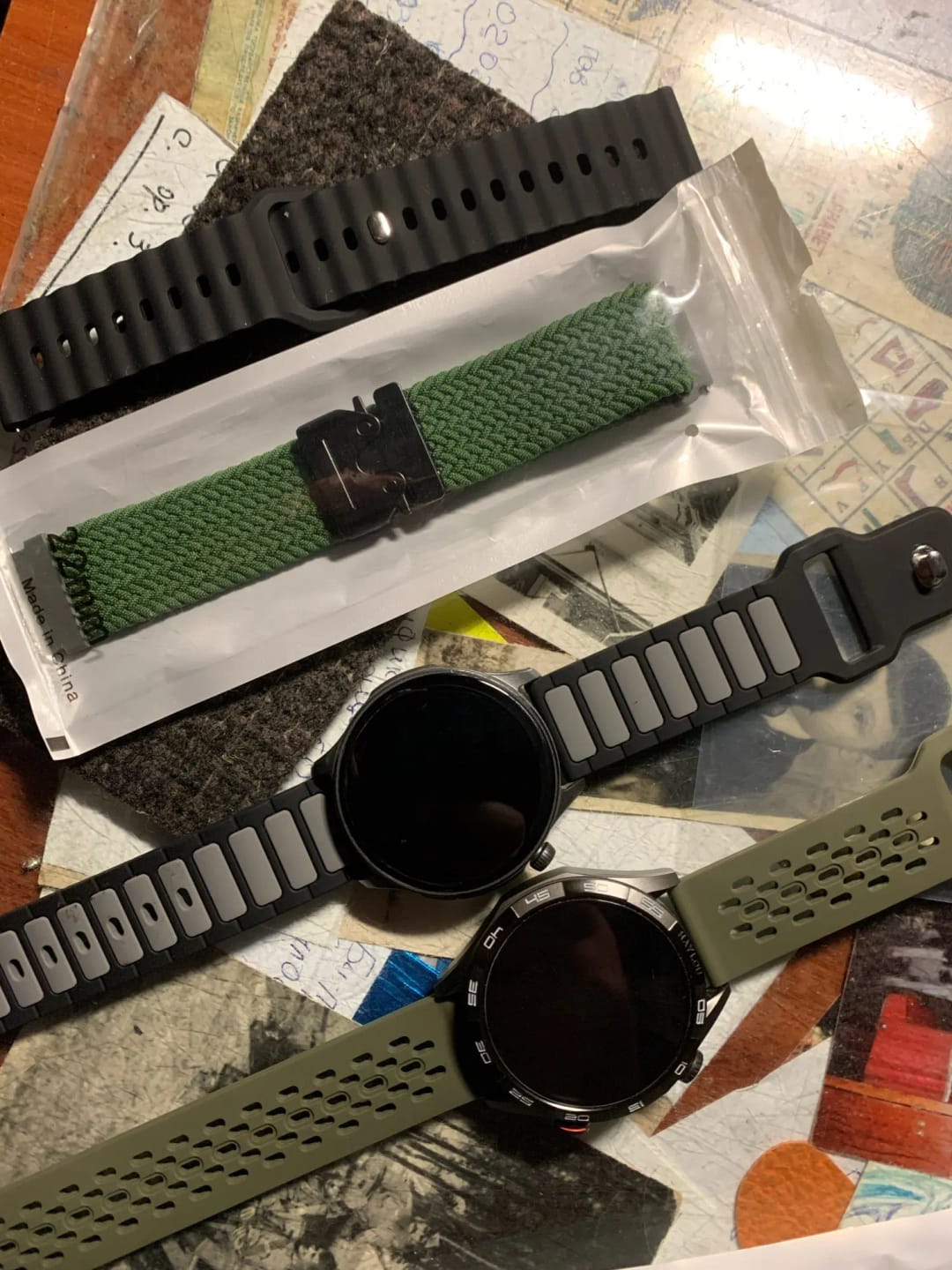 Customer photo review of OnePlus Smartwatch Bands Silicone Sport Strap Bracelet Quick Release