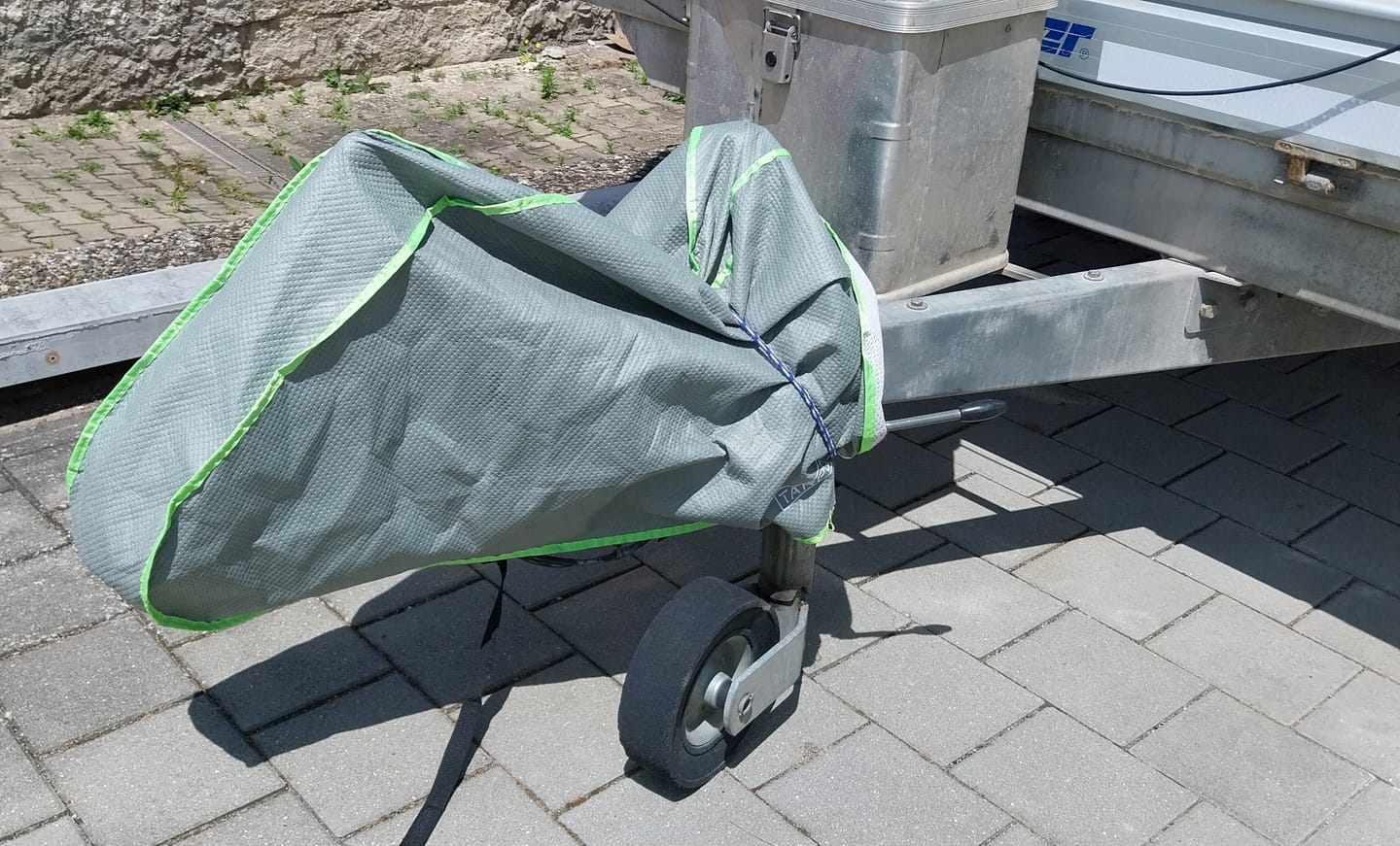 Customer photo review of Deichselabdeckung