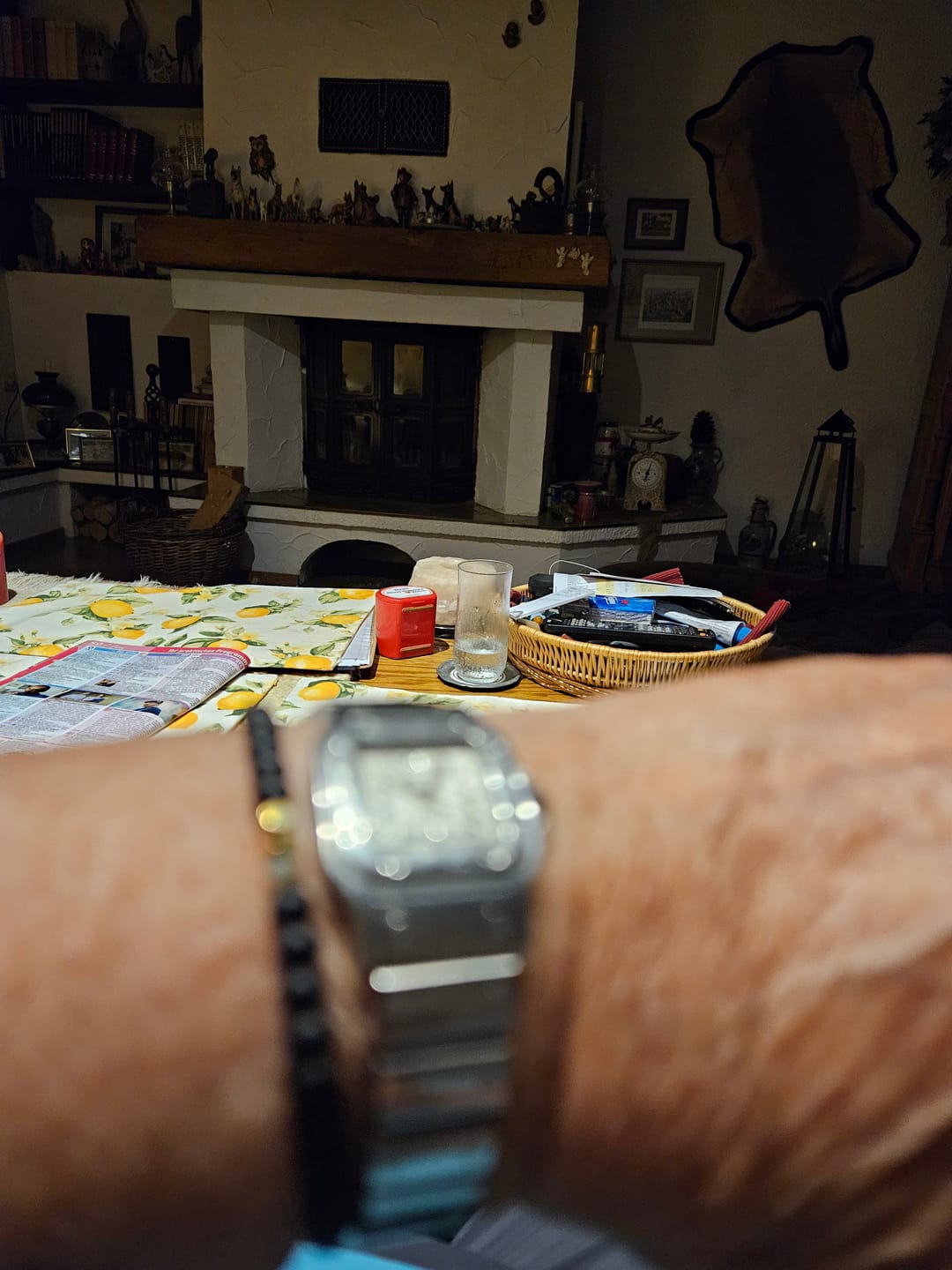 Customer photo review of Obsidian Armband