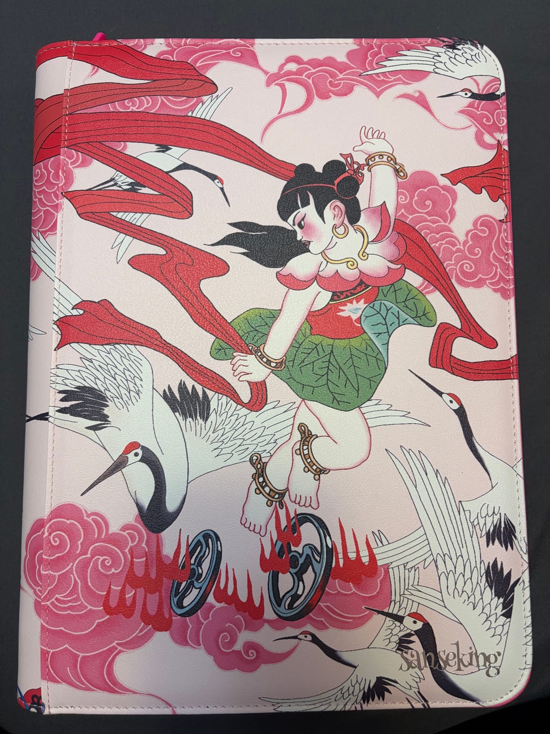 Customer photo review of Ne Zha Conquers the Dragon King Binder - Battles the Celestial Crane