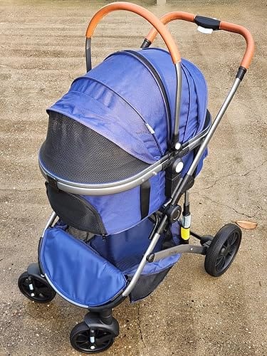 Customer photo review of Fur King Royal - 20kg Pet Stroller
