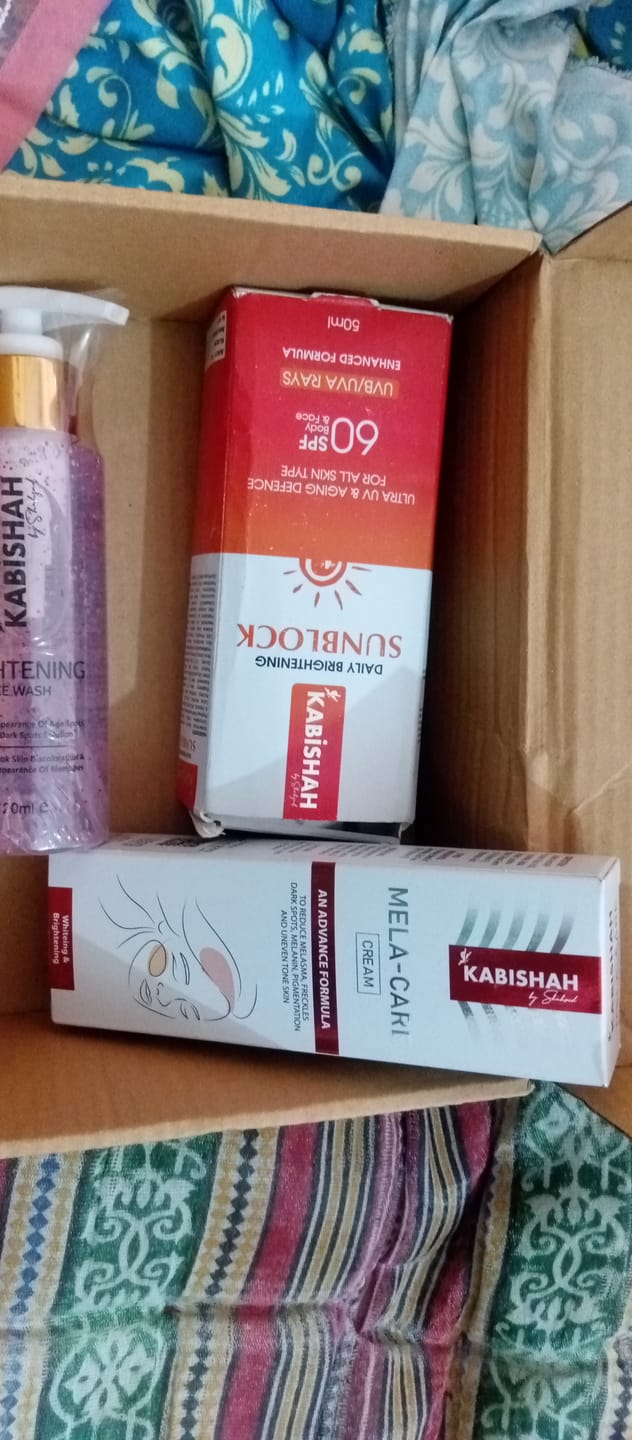 Customer photo review of Melasma Bundle - 24 Hours Protection