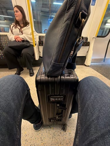 Customer photo review of ALUMINUM SUITCASE V2 NEW, STRONGER ALUMINIUM & REMOVEABLE WHEELS