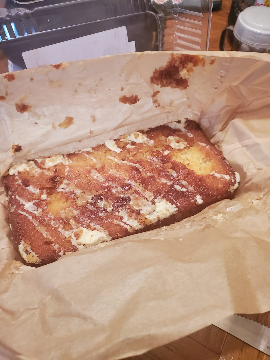 Customer photo review of Low Carb Keto Pound Cake Loaf