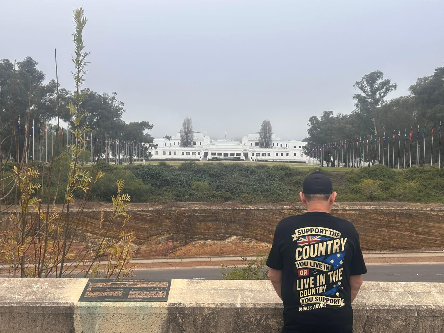 Customer photo review of Stand Up Tee