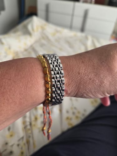 Customer photo review of 2 Tibetan Bracelets of Fortune