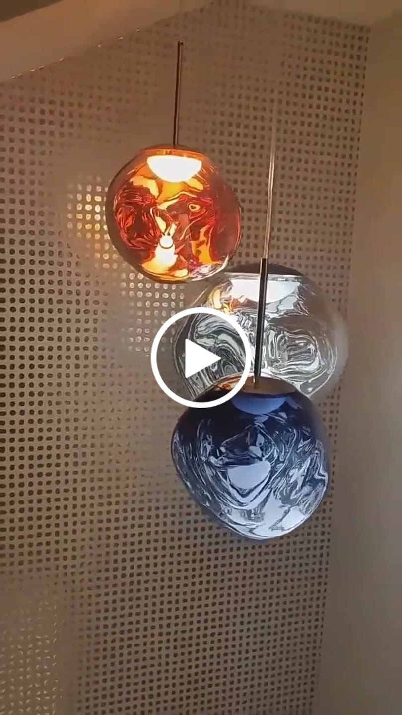 Customer video review of Tambora Lava Pendant Light(Plus)