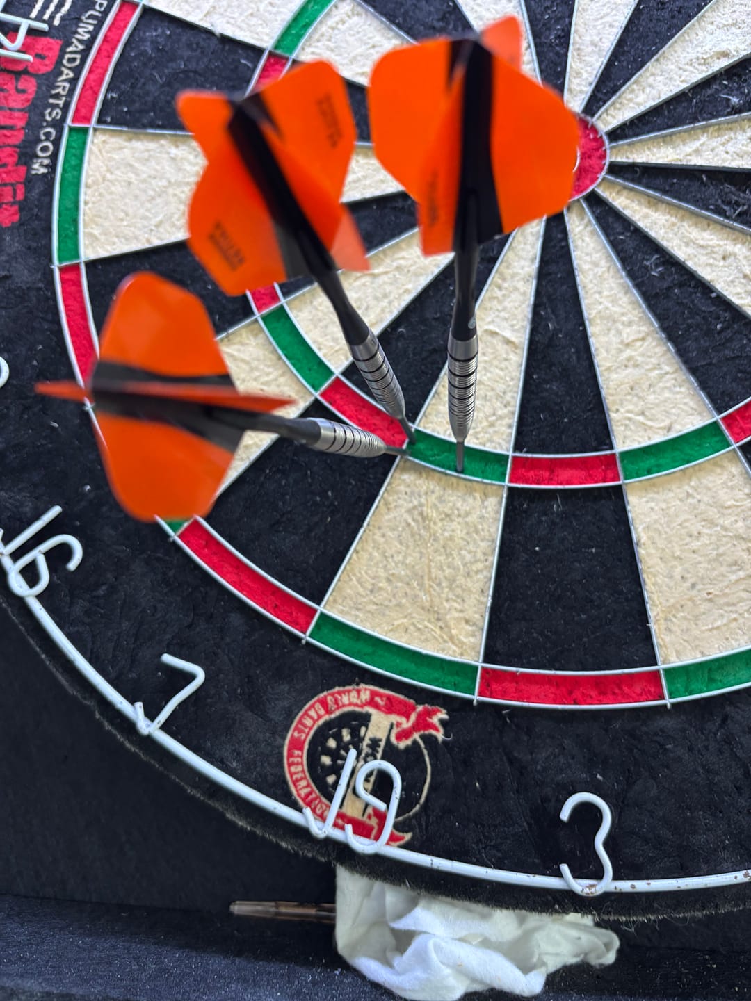 Customer photo review of Harrows - Retina-X - Standard Dart Flights