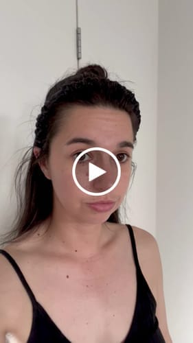 Customer photo review of 100% Mulberry Silk Scrunchie Headband - Black