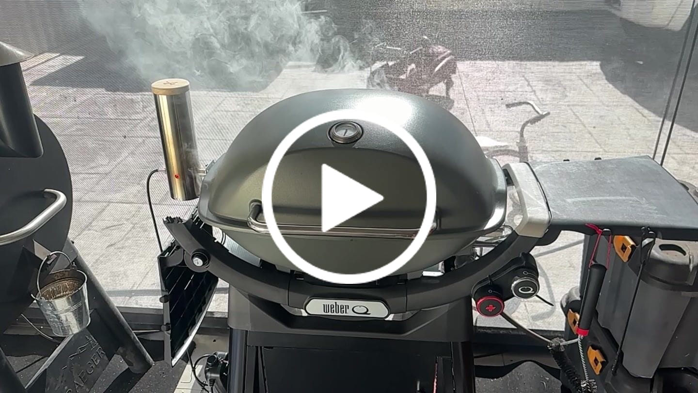 Customer video review of Smokai Starter Kit for Weber® Q™