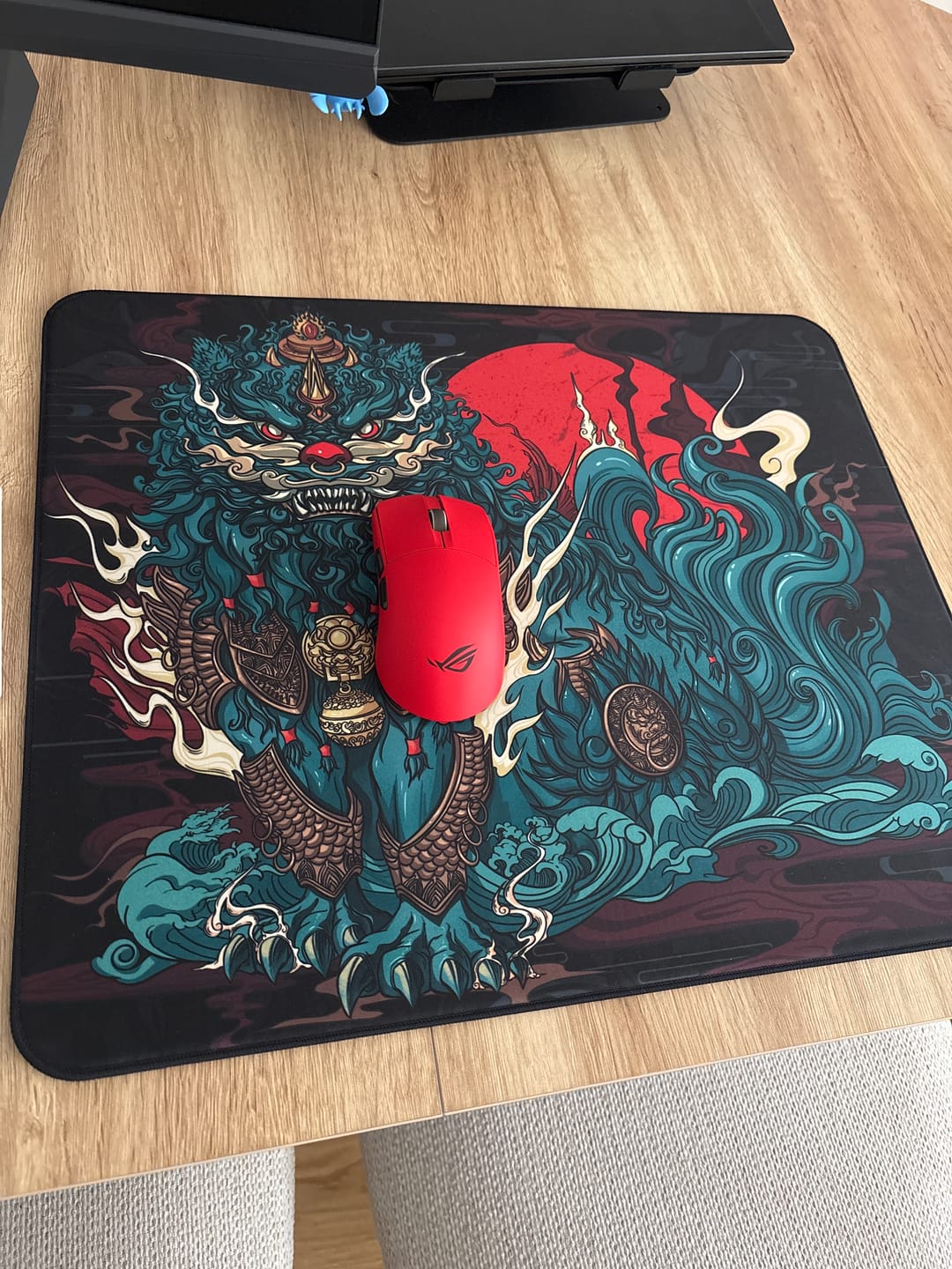 Customer photo review of ESPTiger Qingsui 3 Mousepad