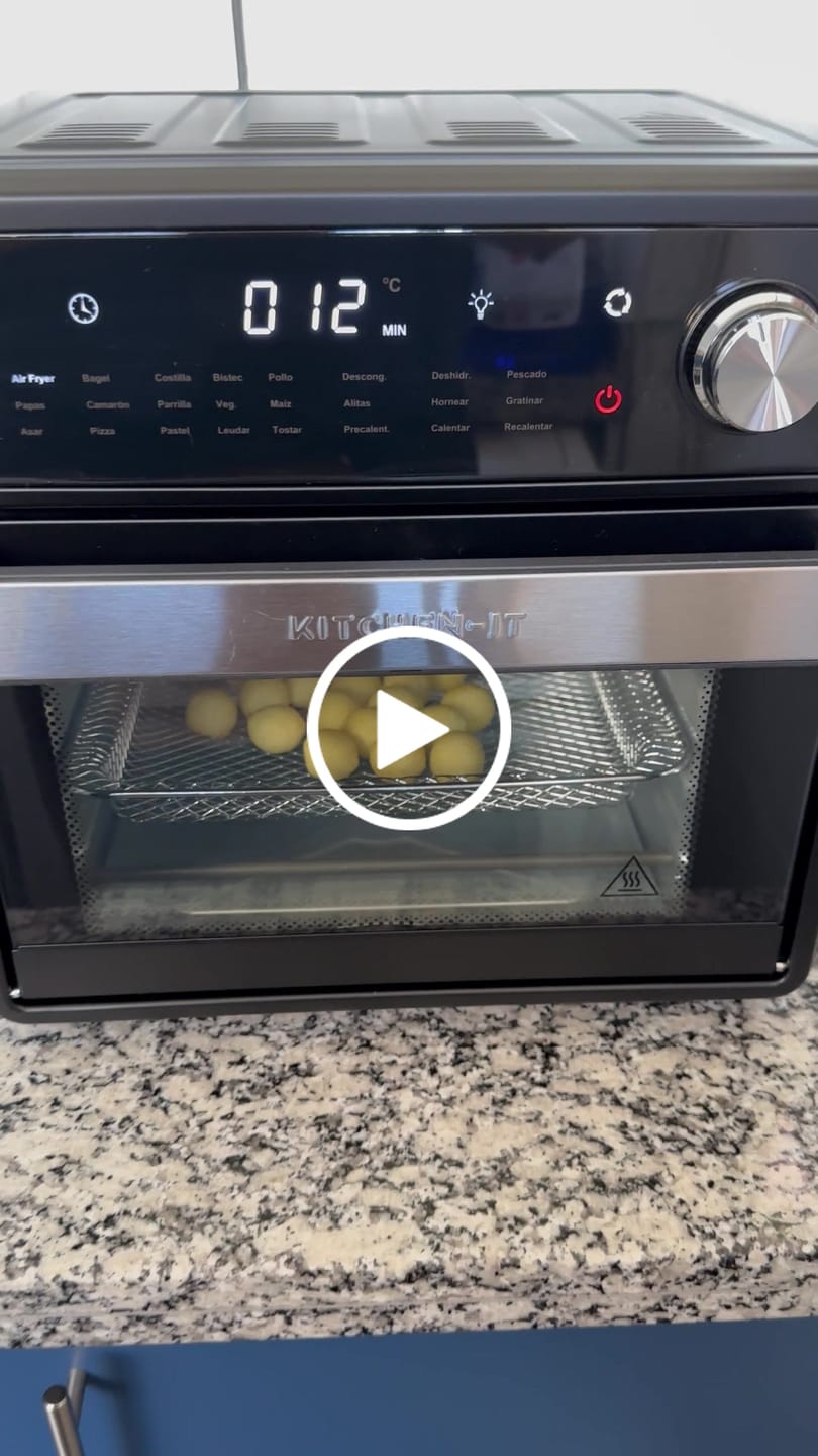 Customer video review of Horno Freidora de Aire Full Edition 24 en 1 - 15L