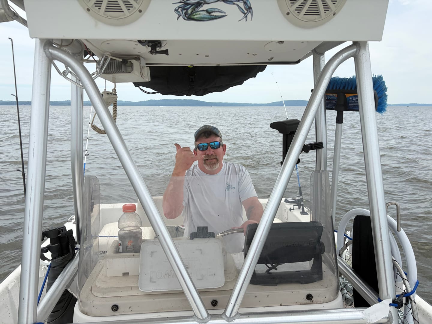 Customer photo review of Custom Digital Boat Name Logo Design
