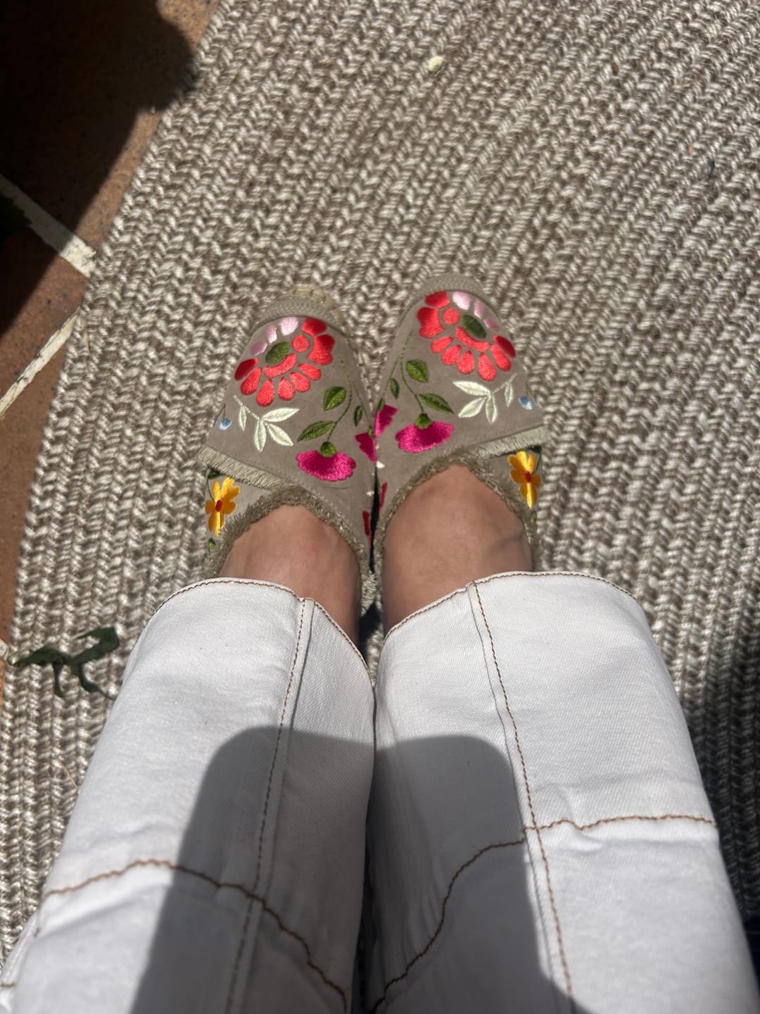 Customer photo review of Alpargata Daniela Beige