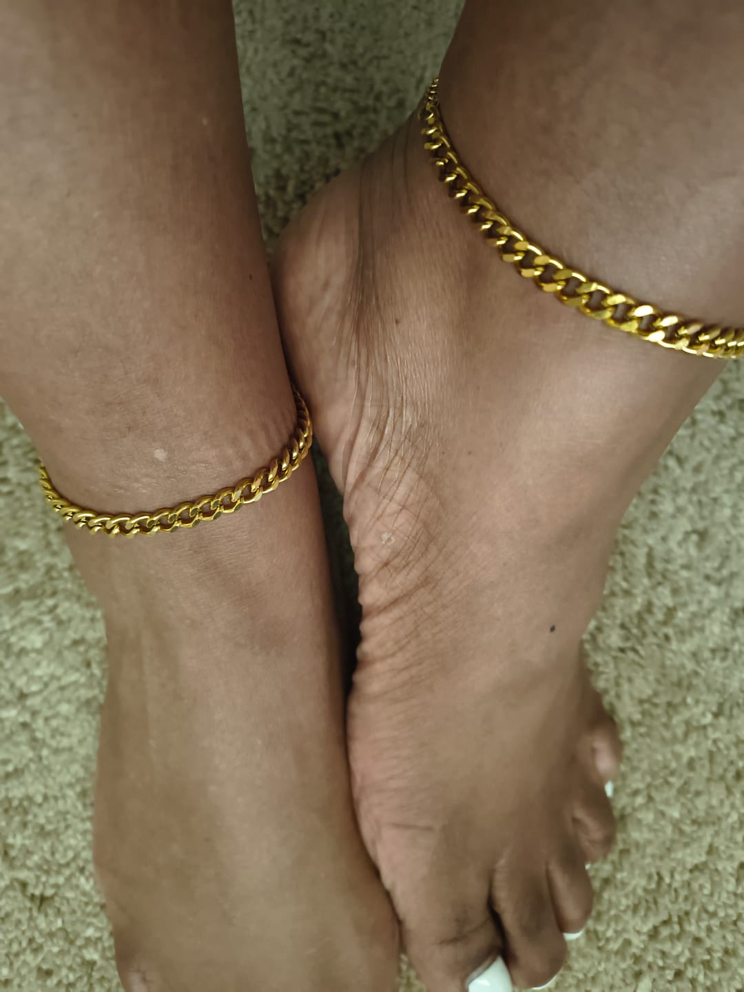 Customer photo review of Miami Anklet