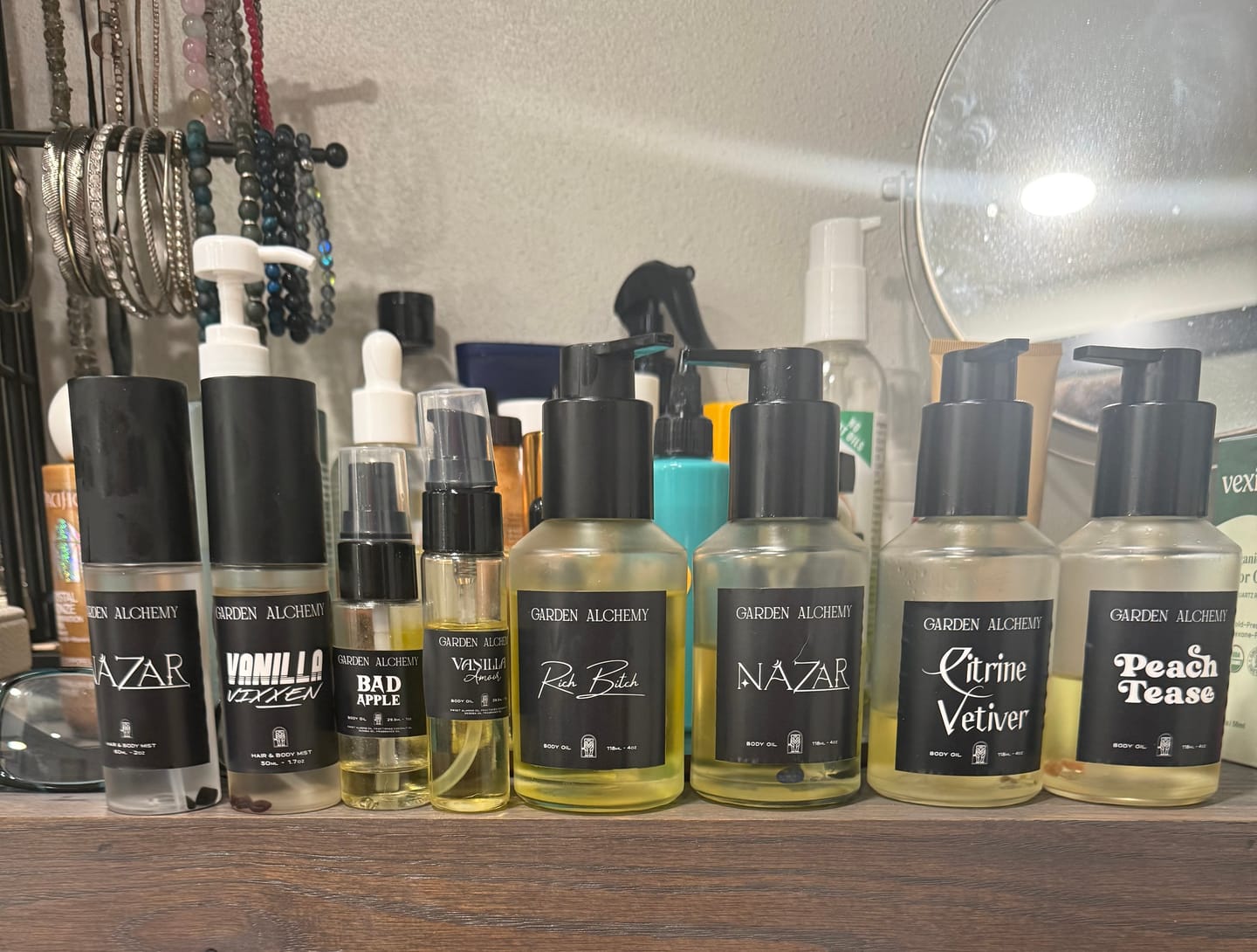 Customer photo review of RICH BITCH BODY OIL (the return of the OG 1st formula)
